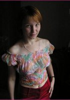 Рыжая бестия разделась в подъезде 1 фото