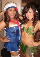 Азиатка хвастается своим телом 16 фото