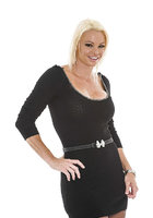 Рябая блондинка в чулках снимает пятнистое белье и показывает зад 2 фото