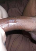 Белые женщины растягивают вагины черными членами 6 фото