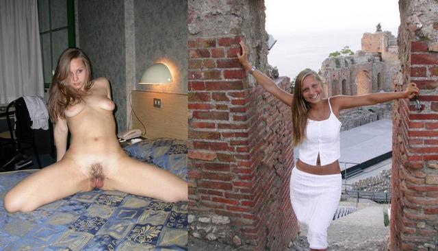 Подруги показывают себя в одежде и без нее 22 фотография