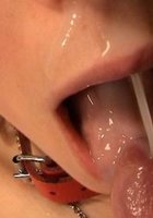 Телки сосут и занимаются любовью, после чего получают сперму 8 фото