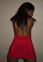 Мулатка позирует в нижнем белье 6 фото